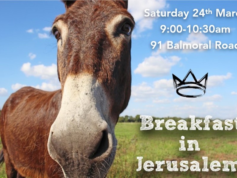 Breakfast in Jerusalem